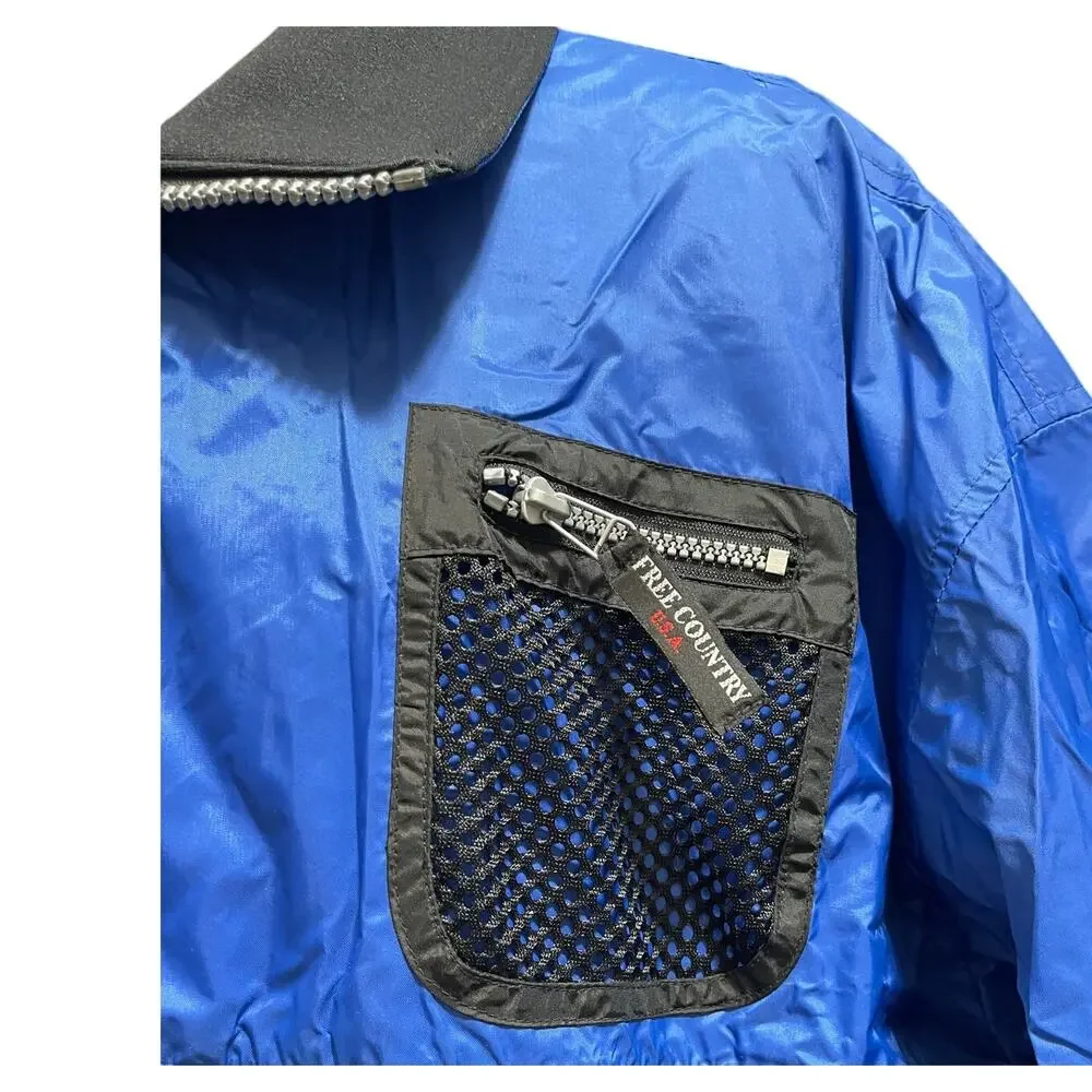 Free Country USA Blue XL Free Tech Aqua Sport Adventure Jacket